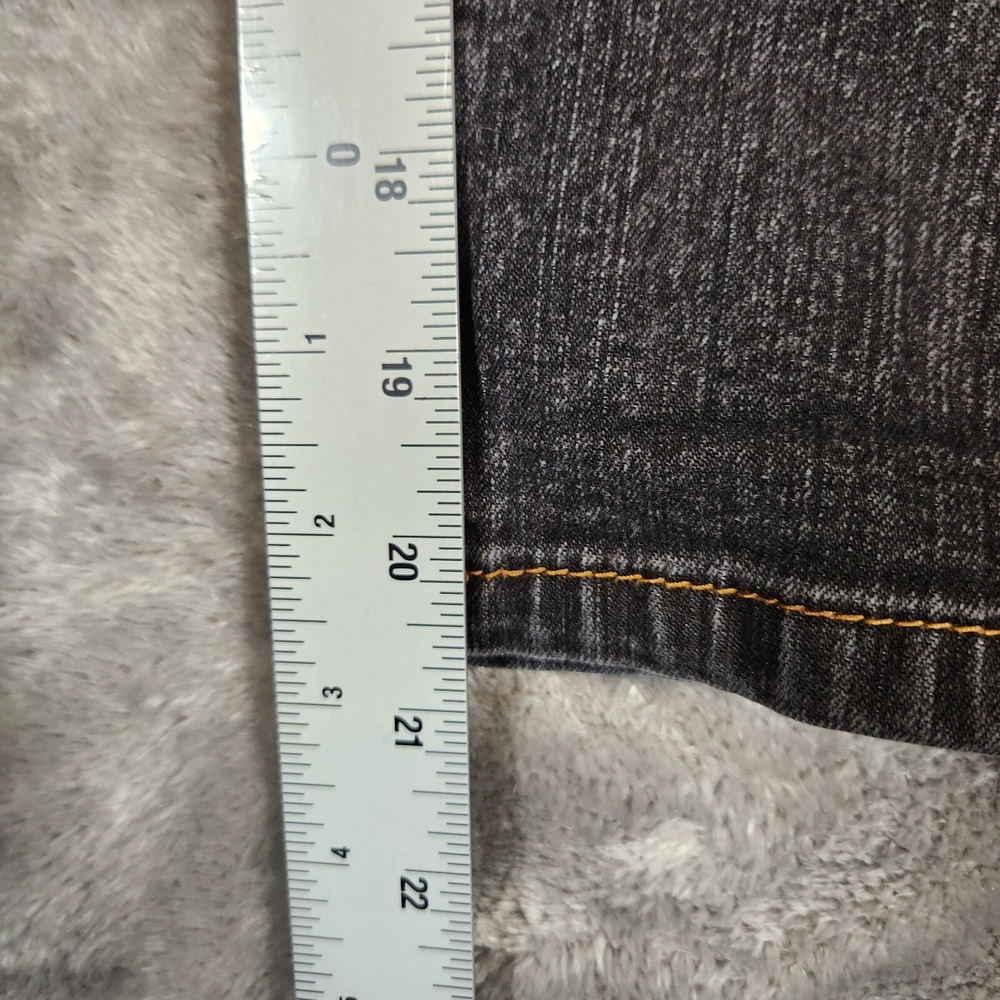 US Polo Assn Shorts Women's 19/20 43X21 Bermuda Dark Jean Blue Mom Whiskering - Picture 4 of 15